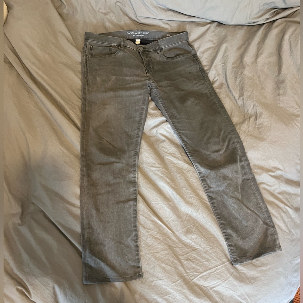 Banana Republic Grey Jean